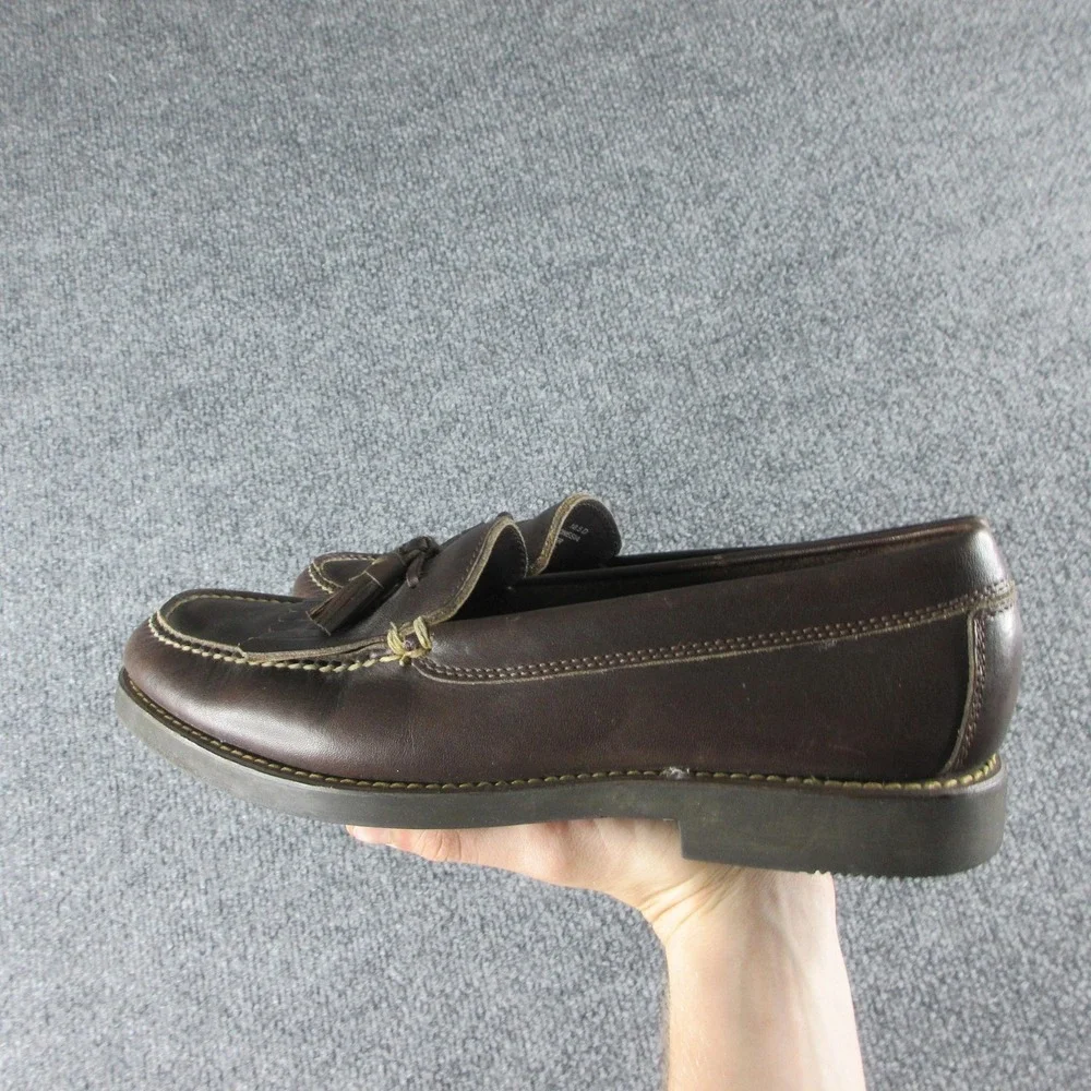 Polo Sport Ralph Lauren Shoes Mens 10.5 Brown Leather Tassel Loafer AAM15261